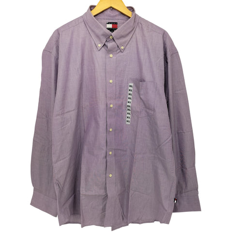 トミーヒルフィガー TOMMY HILFIGER 長袖ボタンダウンシャツ メンズ import:XL