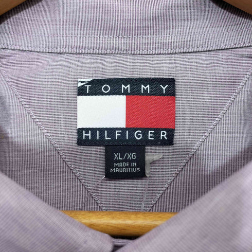 トミーヒルフィガー TOMMY HILFIGER 長袖ボタンダウンシャツ メンズ import:XL