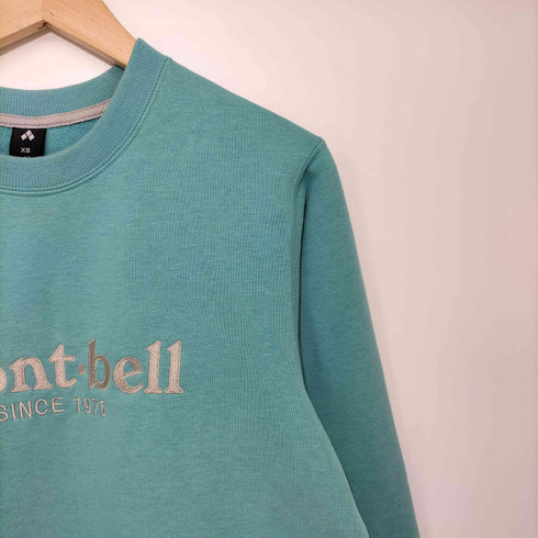 モンベル mont bell 刺繍ロゴ クルーネックスウェット メンズ JPN:XS