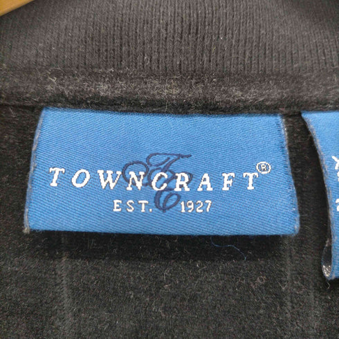 タウンクラフト TOWNCRAFT ベロアハーフジッププルオーバー メンズ JPN:XXL
