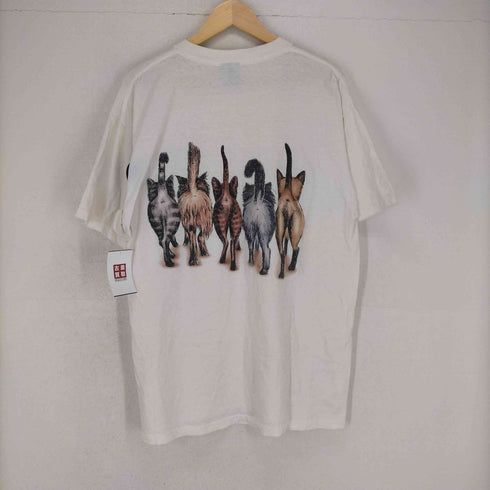 オニータ ONEITA MADE IN USA CAT 両面プリントS/S TEE メンズ JPN:XL
