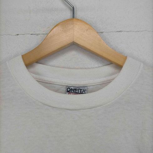 オニータ ONEITA MADE IN USA CAT 両面プリントS/S TEE メンズ JPN:XL