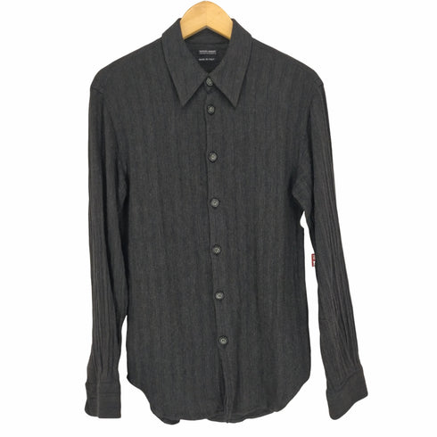 ジョルジオアルマーニ Giorgio Armani MADE IN ITALY ストライプシャツ メンズ