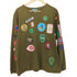 ヘッドグーニー HEADGOONIE DATA WAPPEN LONGSLEEVE Tshirts メンズ XL