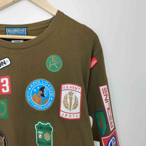 ヘッドグーニー HEADGOONIE DATA WAPPEN LONGSLEEVE Tshirts メンズ XL