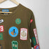 ヘッドグーニー HEADGOONIE DATA WAPPEN LONGSLEEVE Tshirts メンズ XL