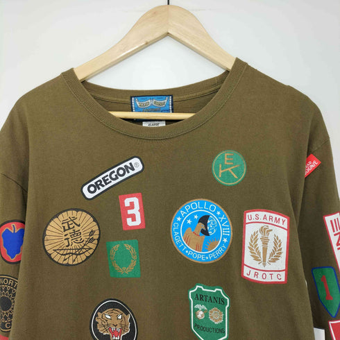 ヘッドグーニー HEADGOONIE DATA WAPPEN LONGSLEEVE Tshirts メンズ XL