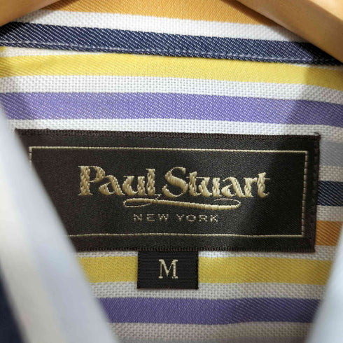 ポールスチュアート Paul Stuart マルチストライプ ボタンダウンシャツ メンズ JPN:M