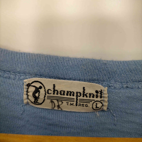 champknit ADEL ANTE カレッジプリント クルーネックTシャツ メンズ import:L