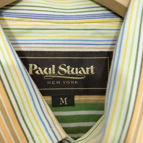 ポールスチュアート Paul Stuart マルチストライプ ボタンダウンシャツ メンズ JPN:M