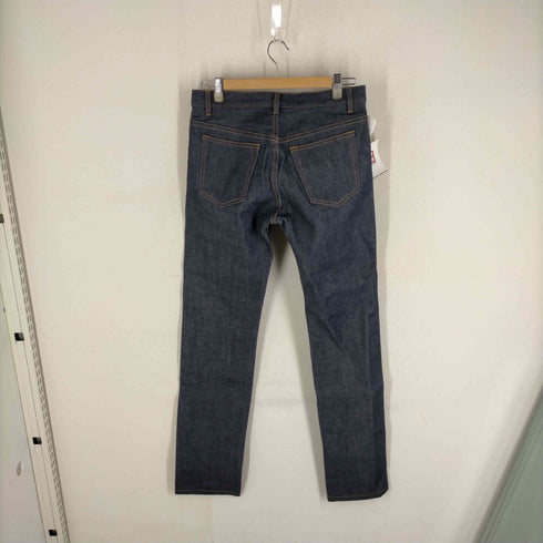 アーペーセー A.P.C. セルビッチ ボタンフライ 濃紺ストレートデニム メンズ 28