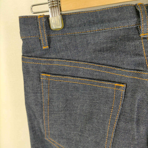 アーペーセー A.P.C. セルビッチ ボタンフライ 濃紺ストレートデニム メンズ 28