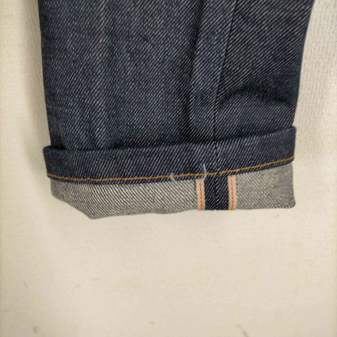 アーペーセー A.P.C. セルビッチ ボタンフライ 濃紺ストレートデニム メンズ 28