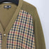 ダックスロンドン DAKS LONDON 切り替えしチェック カーディガン メンズ JPN:M