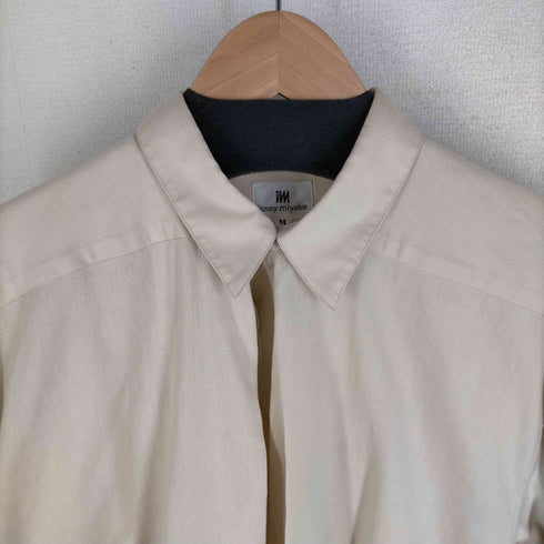 イッセイミヤケ im ISSEY MIYAKE 80s~90s hamilton ハミルトン期 チンストヒダデザインシャツ メンズ JPN:M