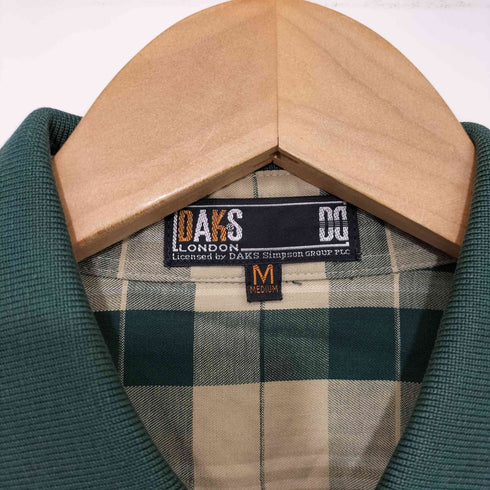 ダックスロンドン DAKS LONDON 袖リブ L/Sチェックシャツ メンズ JPN:M