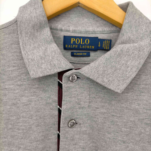 ポロラルフローレン POLO RALPH LAUREN CLASSIC FIT ビッグポロベア刺繍 鹿の子ポロシャツ メンズ LG