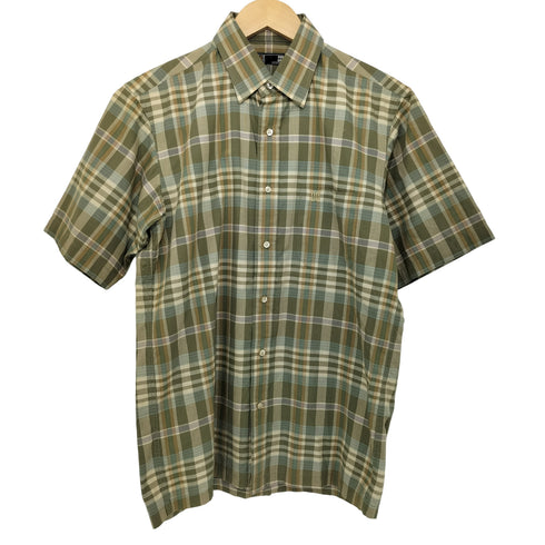 ダックスロンドン DAKS LONDON S/Sチェックシャツ メンズ JPN:M