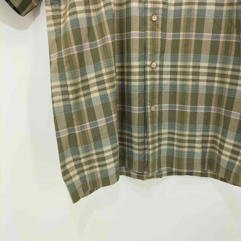 ダックスロンドン DAKS LONDON S/Sチェックシャツ メンズ JPN:M