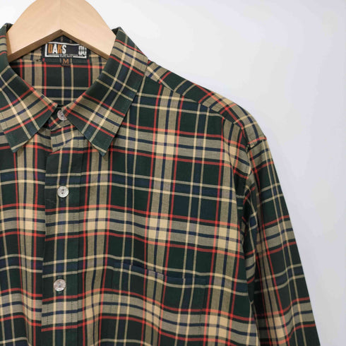 ダックス DAKS L/Sチェックシャツ メンズ JPN:M