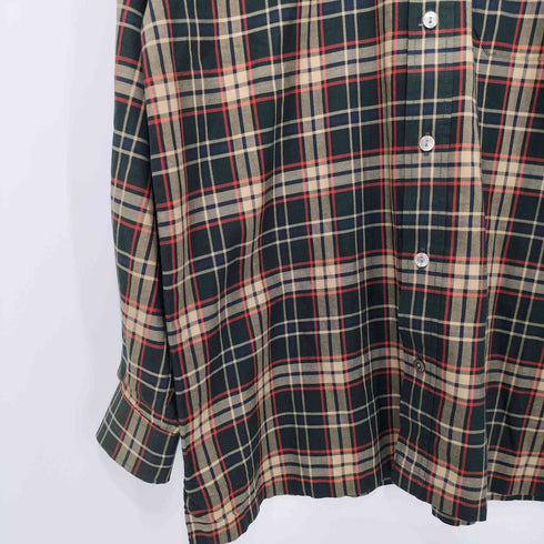 ダックス DAKS L/Sチェックシャツ メンズ JPN:M