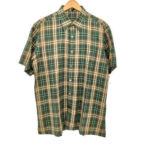 ダックス DAKS S/Sチェックシャツ メンズ JPN:M