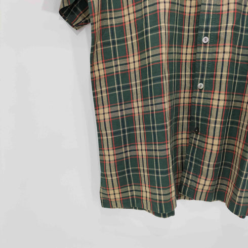 ダックス DAKS S/Sチェックシャツ メンズ JPN:M