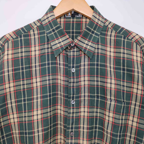 ダックス DAKS S/Sチェックシャツ メンズ JPN:M