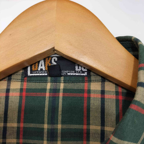 ダックス DAKS S/Sチェックシャツ メンズ JPN:M