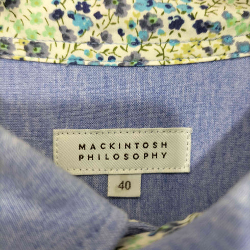 マッキントッシュフィロソフィー MACKINTOSH PHILOSOPHY フラップポケット ポロシャツ メンズ 40