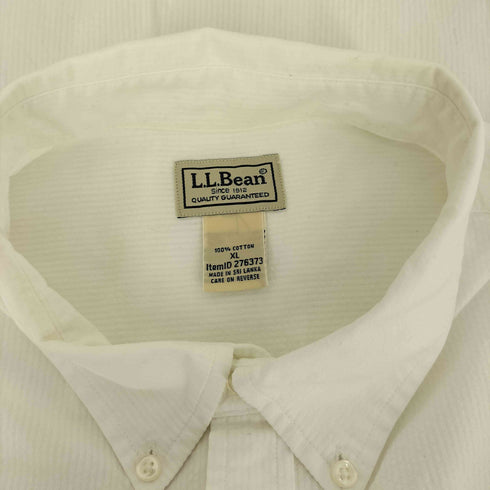 エルエルビーン L.L.Bean シアサッカー ボタンダウン L/S シャツ メンズ import:XL