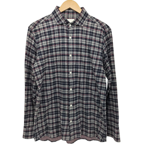 マッキントッシュフィロソフィー MACKINTOSH PHILOSOPHY 長袖コットンネルシャツ メンズ 40