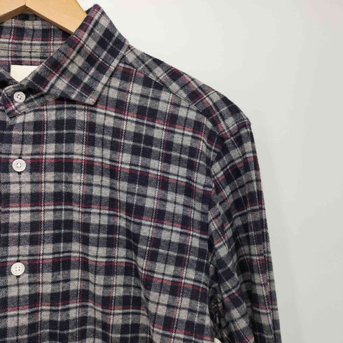 マッキントッシュフィロソフィー MACKINTOSH PHILOSOPHY 長袖コットンネルシャツ メンズ 40