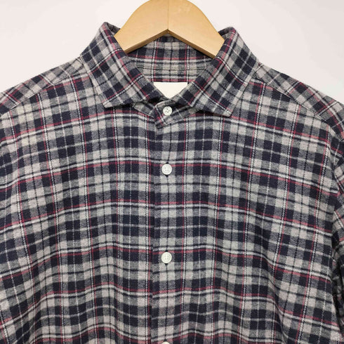マッキントッシュフィロソフィー MACKINTOSH PHILOSOPHY 長袖コットンネルシャツ メンズ 40