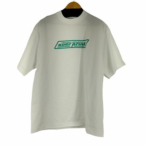 OVERPRINT RETRA50% STREET50% クルーネックTシャツ メンズ L