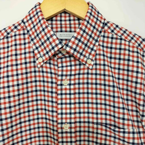 マッキントッシュフィロソフィー MACKINTOSH PHILOSOPHY TROTTER SHIRT ボタンダウンシャツ メンズ 38