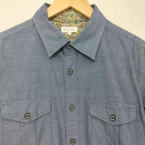 マッキントッシュフィロソフィー MACKINTOSH PHILOSOPHY フラップポケット 長袖シャツ メンズ 40
