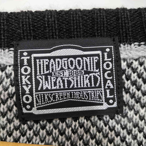 ヘッドグーニー HEADGOONIE スノーマンニット メンズ