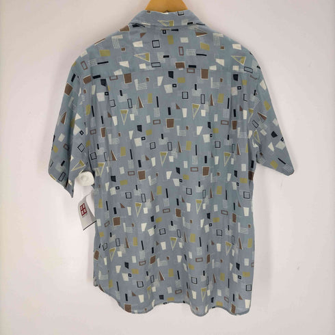 スティーブンアラン Steven Alan COTTON VIYELLA PRINT ROUND-BOLD SHIRT メンズ