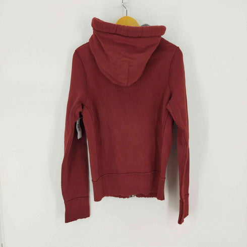 アバクロンビーアンドフィッチ Abercrombie & Fitch MUSCLE ダメージ加工 ジップパーカー メンズ JPN:S
