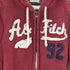 アバクロンビーアンドフィッチ Abercrombie & Fitch MUSCLE ダメージ加工 ジップパーカー メンズ JPN:S