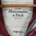 アバクロンビーアンドフィッチ Abercrombie & Fitch MUSCLE ダメージ加工 ジップパーカー メンズ JPN:S