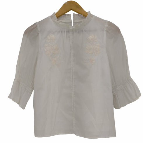 プロポーションバイボディードレッシング PROPORTION BODY DRESSING エンブロイダリーブラウス レディース JPN:S