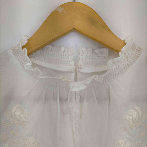 プロポーションバイボディードレッシング PROPORTION BODY DRESSING エンブロイダリーブラウス レディース JPN:S
