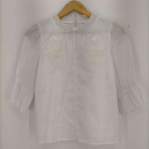 プロポーションバイボディードレッシング PROPORTION BODY DRESSING エンブロイダリーブラウス レディース JPN:S