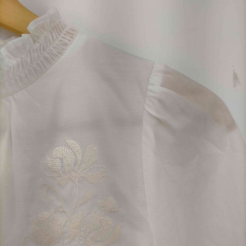 プロポーションバイボディードレッシング PROPORTION BODY DRESSING エンブロイダリーブラウス レディース JPN:S