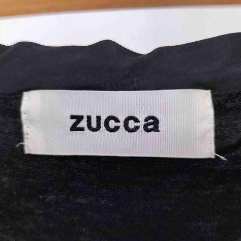 ズッカ ZUCCa コットンモダールジャージィー ノースリーブワンピース レディース M