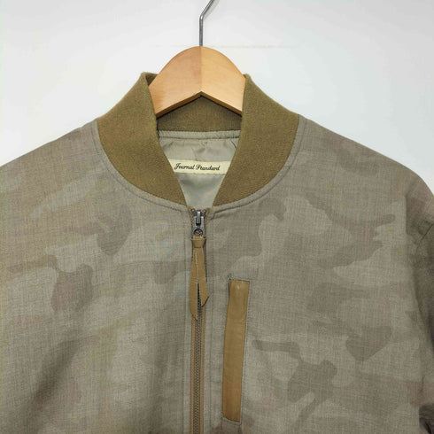 ジャーナルスタンダード JOURNAL STANDARD 迷彩 リブブルゾン メンズ JPN:M