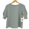 ナチュラルビューティーベーシック NATURAL BEAUTY BASIC タックスリーブブラウス五分袖 レディース JPN:S