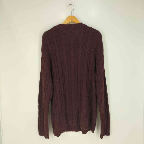 セントジョンズベイ ST.JOHNS BAY EXTRA GRANDE シルクアクリル ケーブルニット メンズ import:XL